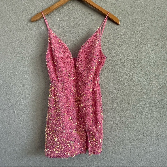 Lucy in the Sky Sequin Mini Dress Size Small - Picture 1 of 5